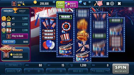 Independence Spin Slots screenshot 8