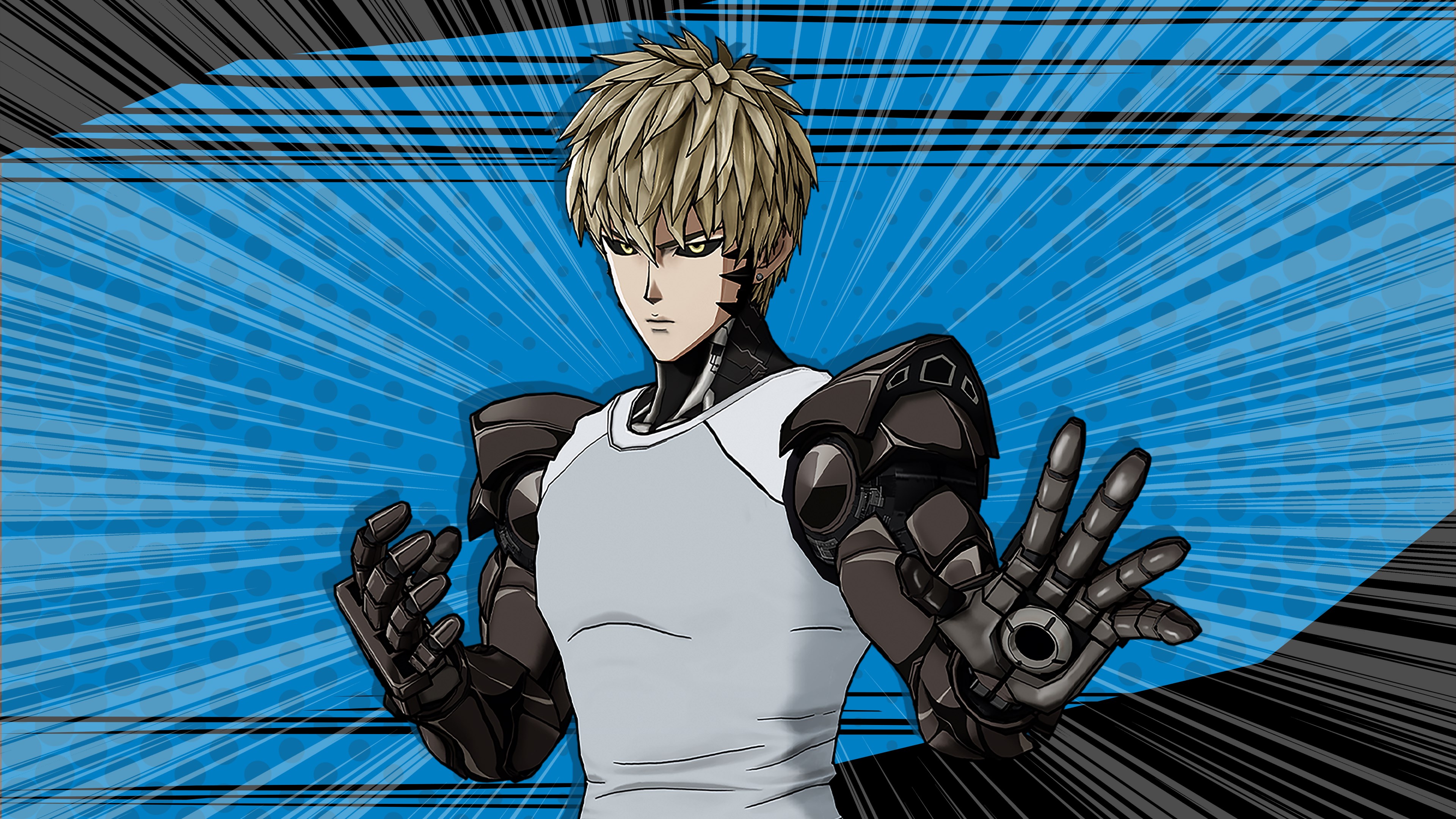 one punch man genos hoodie