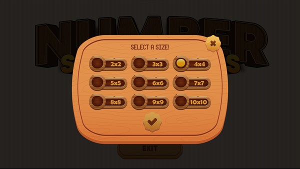 Number Slide Puzzle — 8