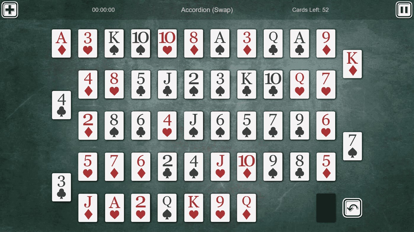 #2. Accordion Solitaire (Windows) Podle: ALGOTECH SOFTWARE