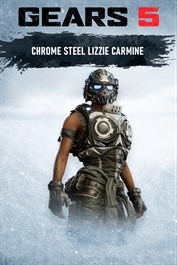 Lizzie Carmine w chromowanej stali