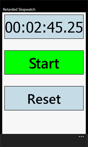 Retarded Stopwatch screenshot 3