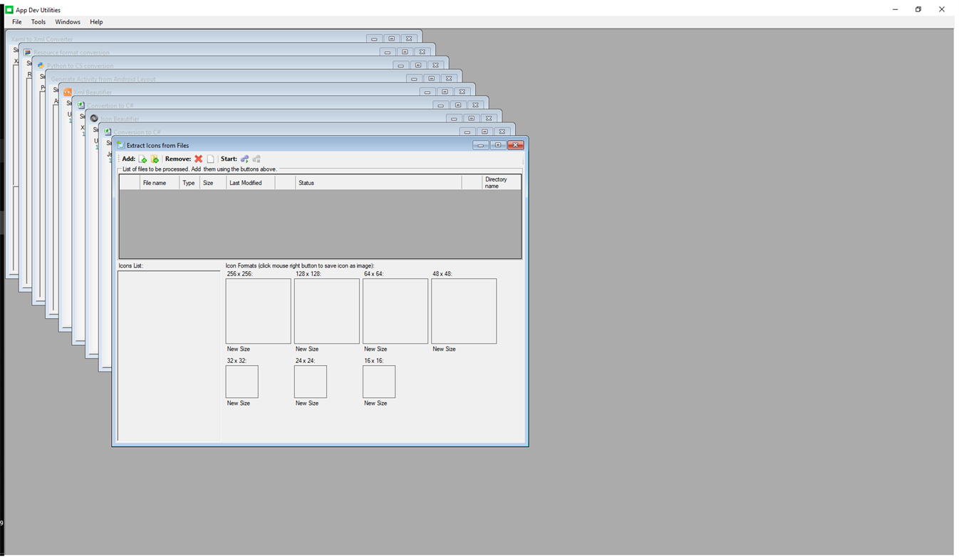#3. App Developer Utilities (Windows) By: MKA Solutions