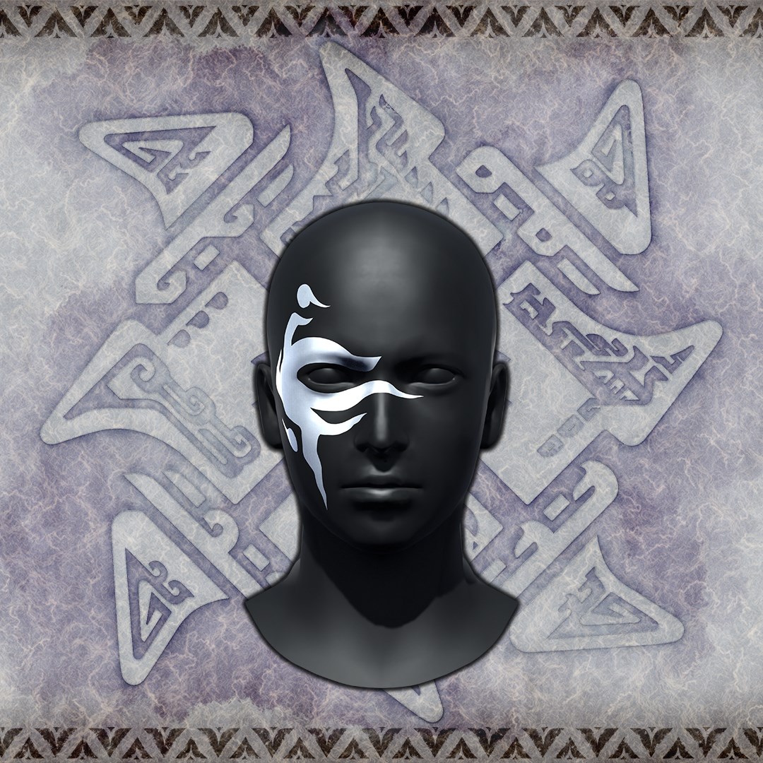 Cursed Flame Face Paint