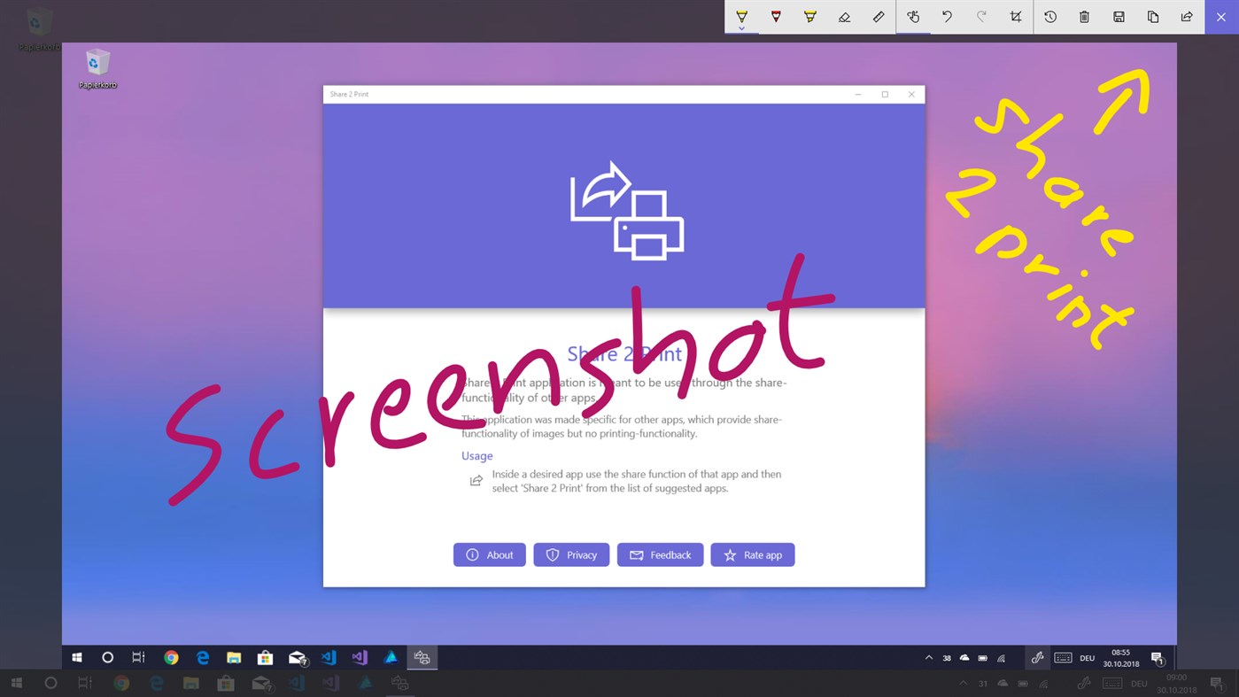 #2. Share 2 Print (Windows) By: ZYLAPPS