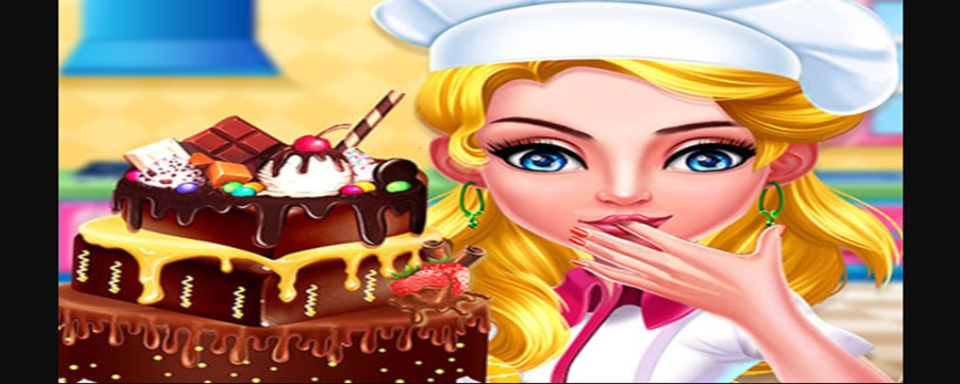 Chocolate Cake Cooking Party Game marquee promo image