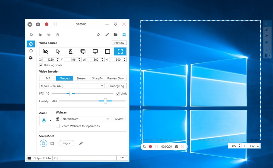 Screen Recorder Pro For Win10_3