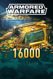 Armored Warfare - 16000 oro