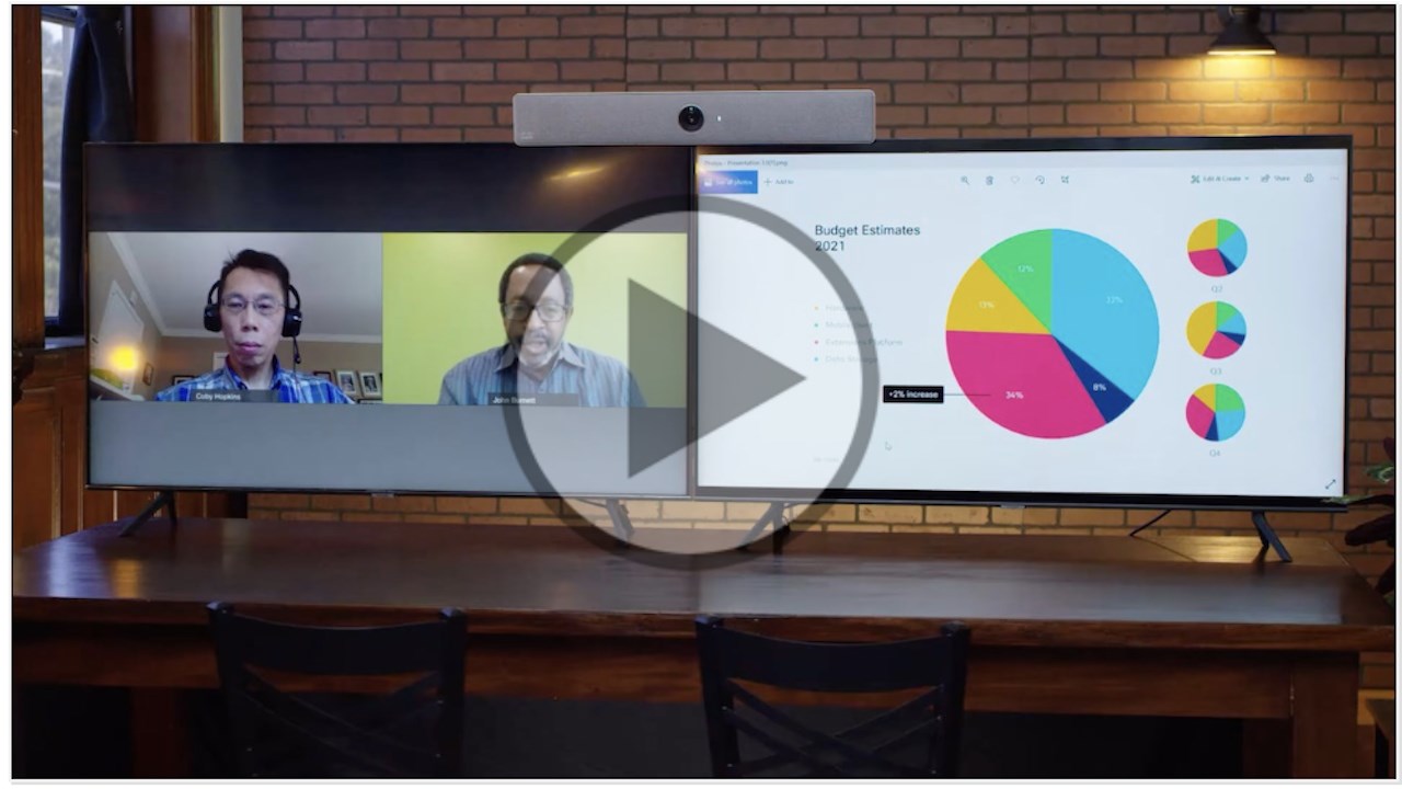 Snapshot 1 of Cisco Webex Video Integration for Microsoft Teams (CVI)