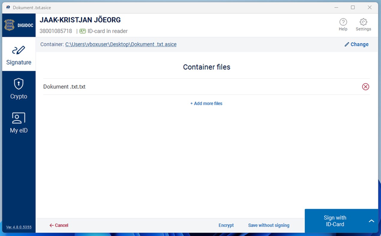 #2. DigiDoc4 (Windows) 由: Riigi Infosüsteemi Amet