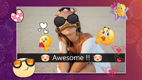 Snap Face For Snapchat-Filters & Emoji Dog Face Screenshots 1