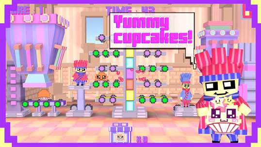 Cupcake Dash Factory: Sweet Funny Platform 3D screenshot 1
