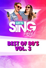 Let's Sing 2021 - Best of 80's Vol. 3 Song Pack
