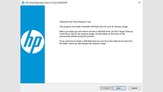 Hp flash drive online recovery tool