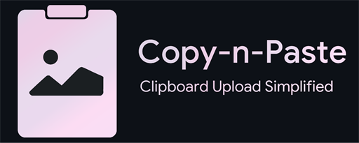 Copy-n-Paste: Clipboard Upload Simplified marquee promo image