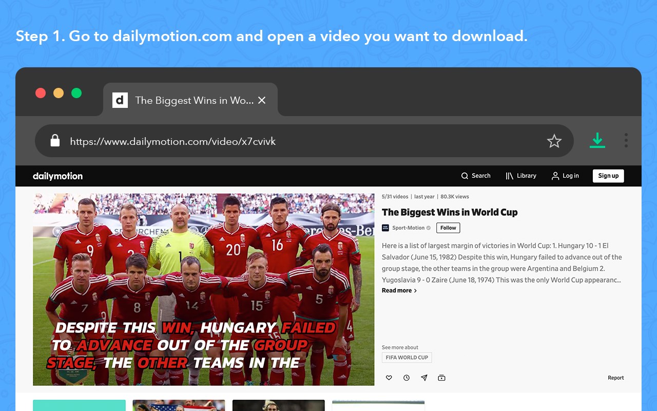 Dailymotion Video Downloader
