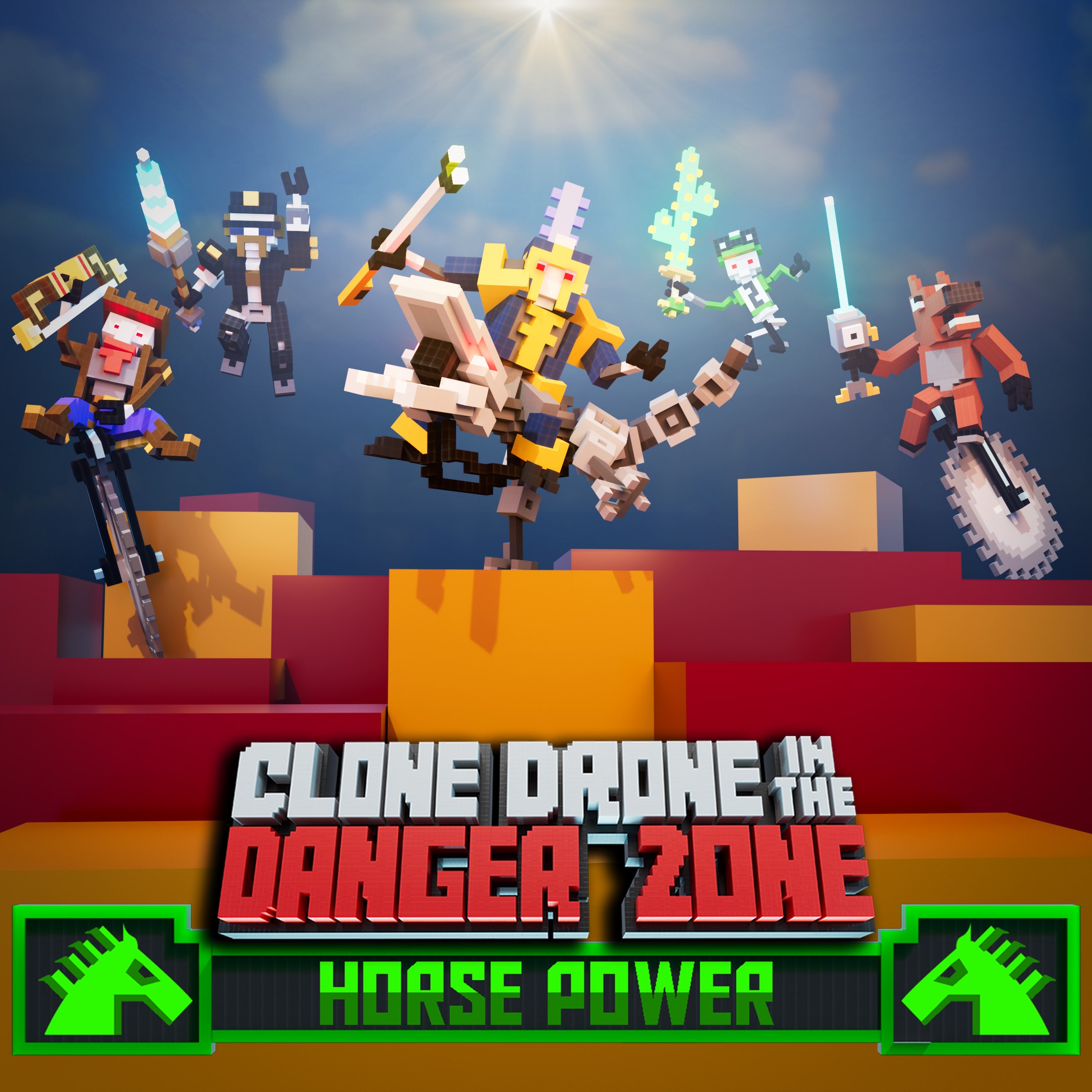 Clone Drone in the Danger Zone - Horse Power Pack