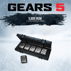 5,000 Iron + 1,000 Bonus Iron