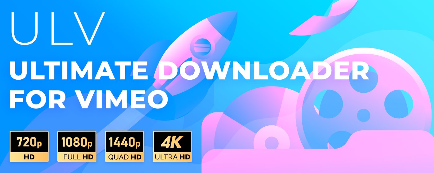 UlV. Ultimate downloader for Vimeo marquee promo image