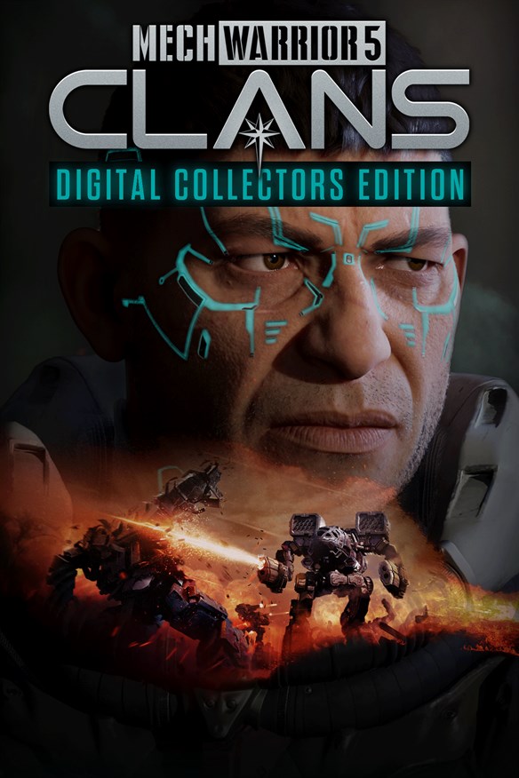 MechWarrior 5: Clans Digital Collectors Edition Xbox Series X|S and Xbox One cover art