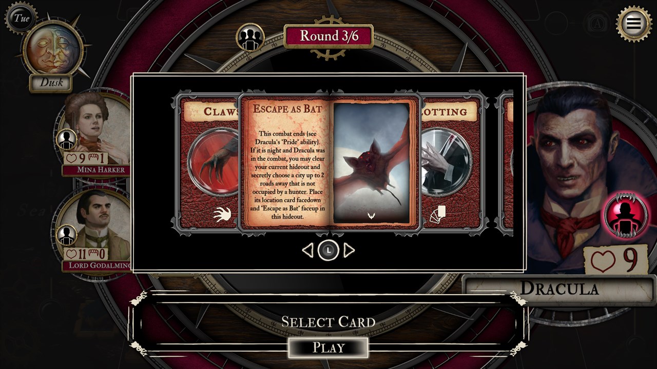 Fury of Dracula: Digital Edition screenshot 3