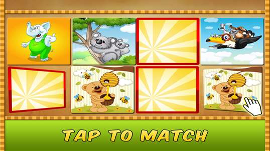 Animal Matching Puzzle screenshot 1