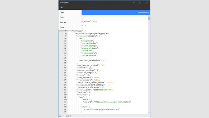 json editor windows free download stand alone