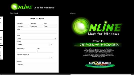 Online Chat for Windows screenshot 6