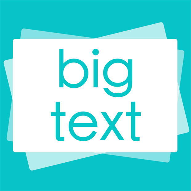 Big text