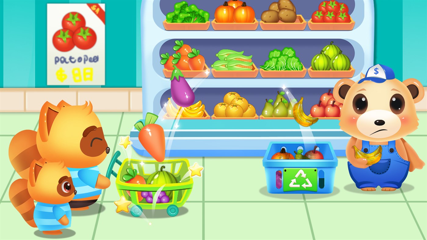 #5. Happy Bear Supermarket (Windows) By: Joy Journey