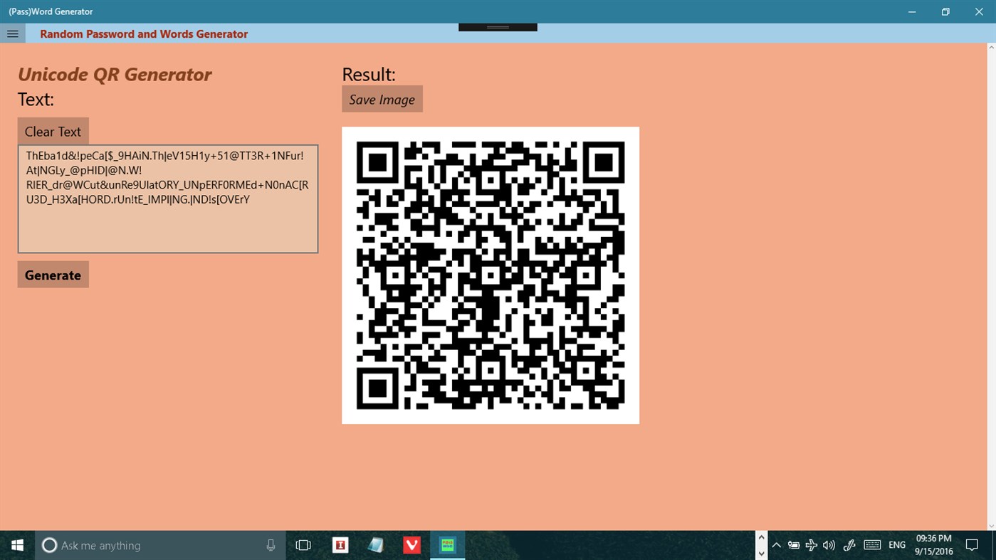 #5. (Pass)Word Generator (Windows) 由: SEC PlayGround