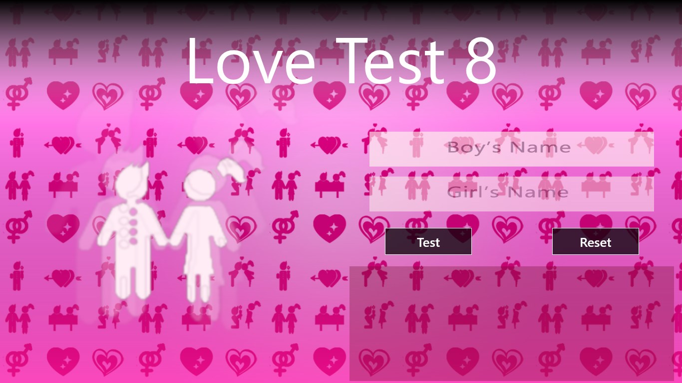 Love Test 8 — неофициальное приложение в Microsoft Store