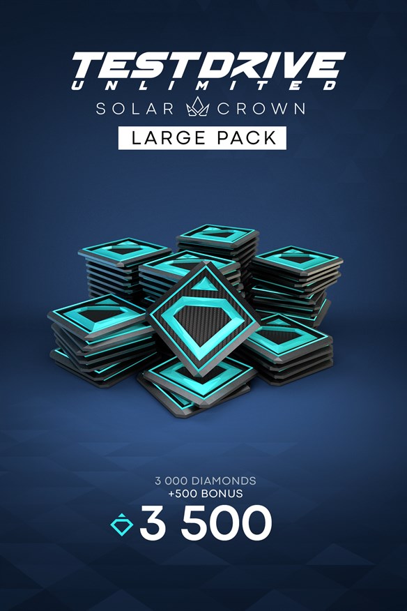 Test Drive Unlimited Solar Crown - Diamonds Large Pack Xbox Series X|S and Xbox One cover art