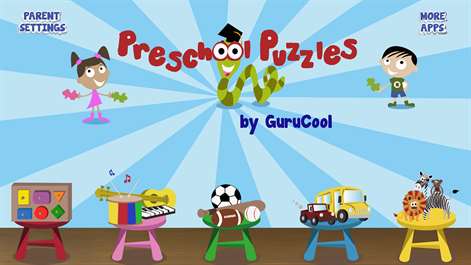 PreSchool Puzzles - Educational games for kids Screenshots 1