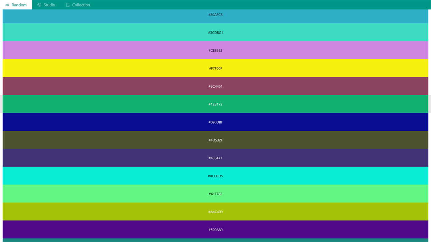 #1. Color Factory (Windows) 由: Funs Janssen