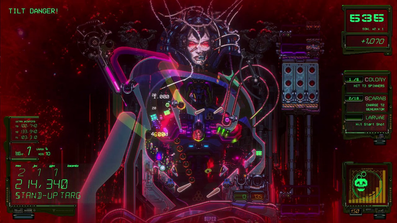 XENOTILT: HOSTILE PINBALL ACTION screenshot 3
