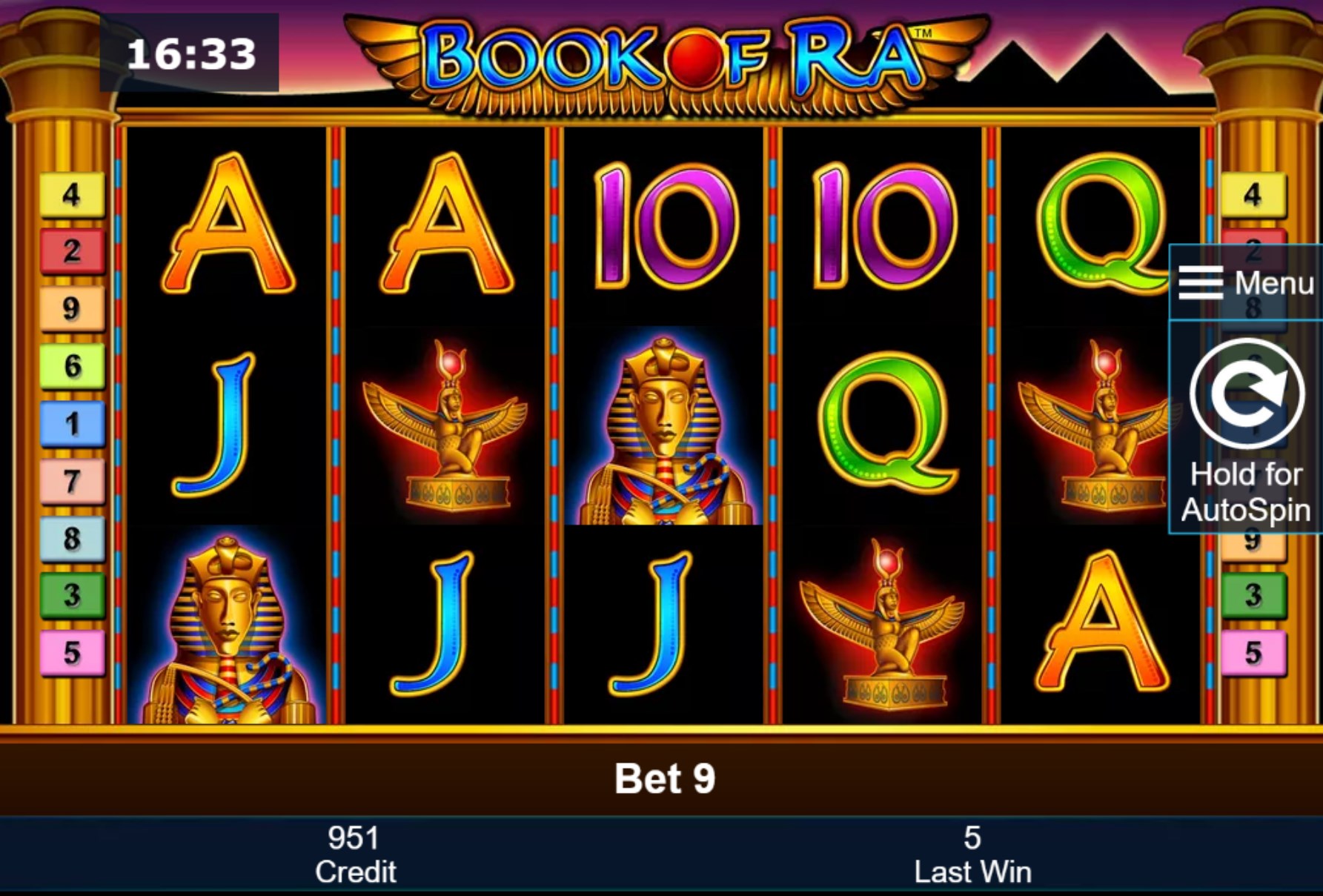 【图】Book of Ra Free Casino Slot Machine(截图3)