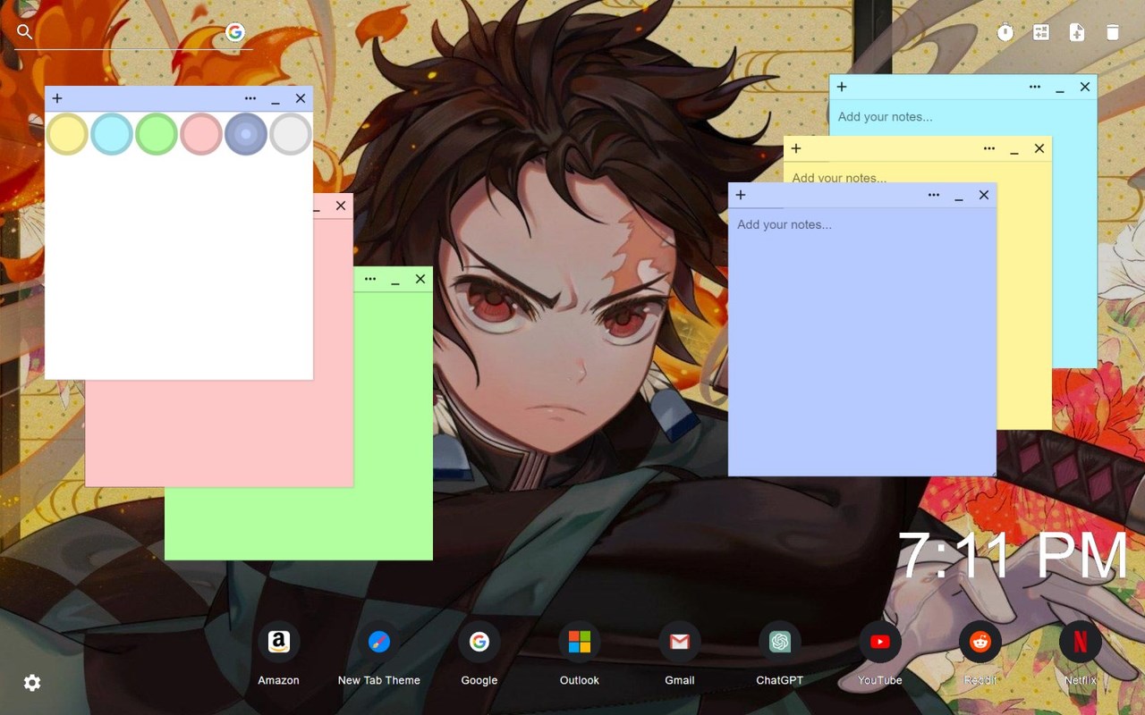 Demon Slayer New Tab