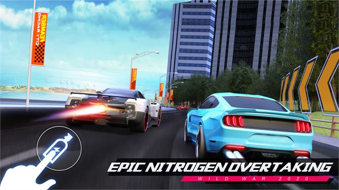 2 Player City Racing 2 - Two Player Car Game