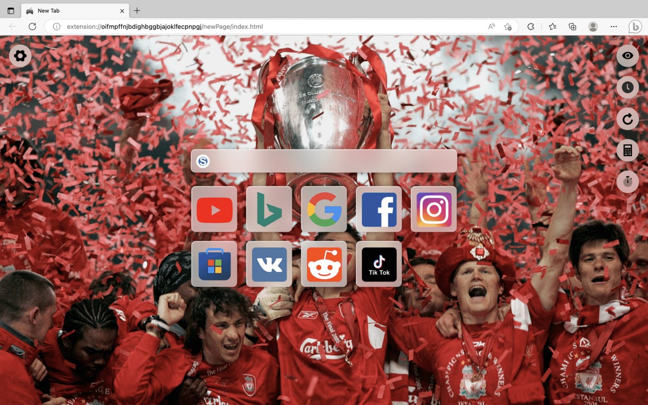 Liverpool HD Wallpapers New Tab Theme