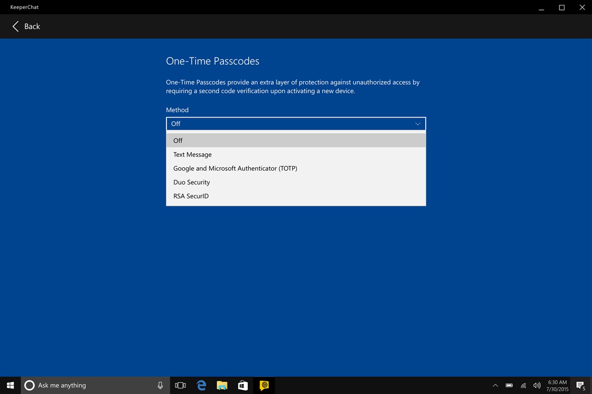 #8. KeeperChat (Windows) 由: Keeper Security Inc