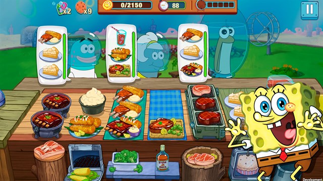 SpongeBob: Krusty Cook-Off – Kelp City Bundle screenshot 1