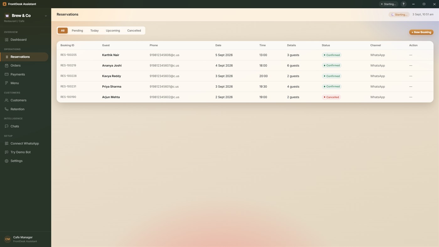 #2. FrontDesk Assistant (Windows) By: Illusanato