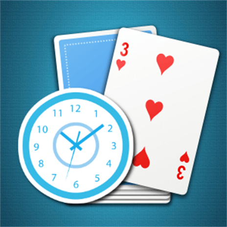 cardgames.io / Clock Solitaire - Gameplay 