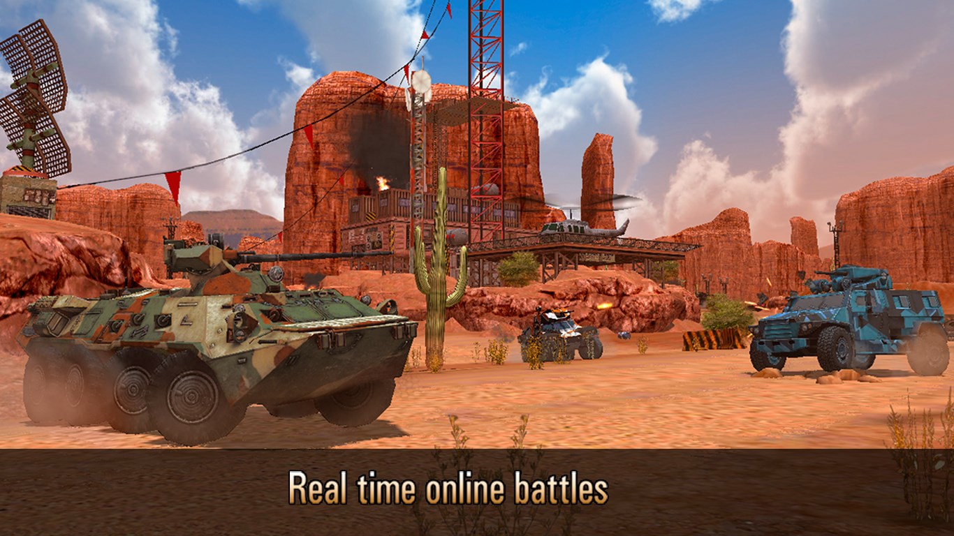Metal Force 3D Multiplayer Tank Shooting Game for Windows 10