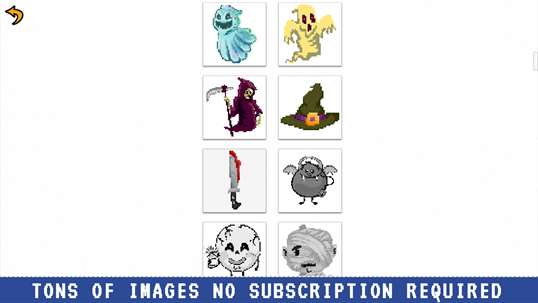 Halloween Sandbox Number Coloring Book Pages - Color By Number screenshot 3