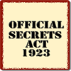 The Official Secrets Act 1923