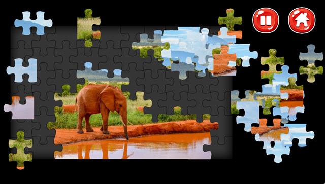 Elephant Jigsaw Puzzles screenshot 1