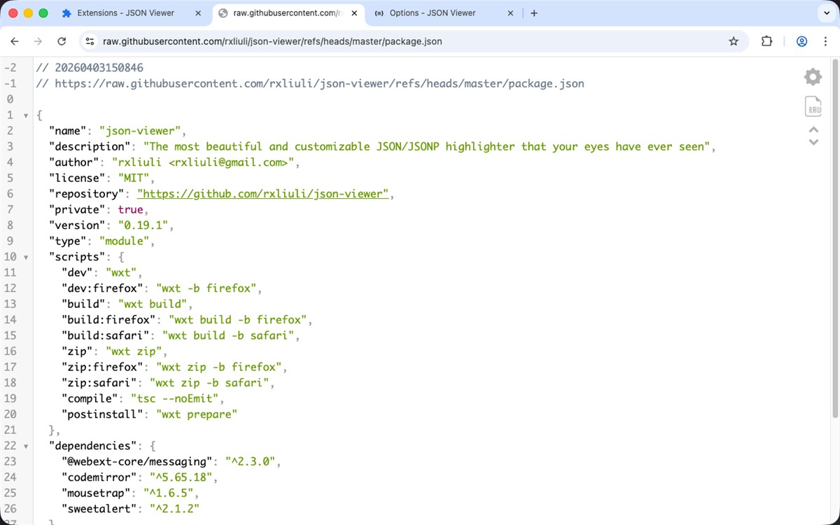 JSON Viewer