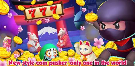 Coin Carnival Dozer: Ninja Games Screenshots 1